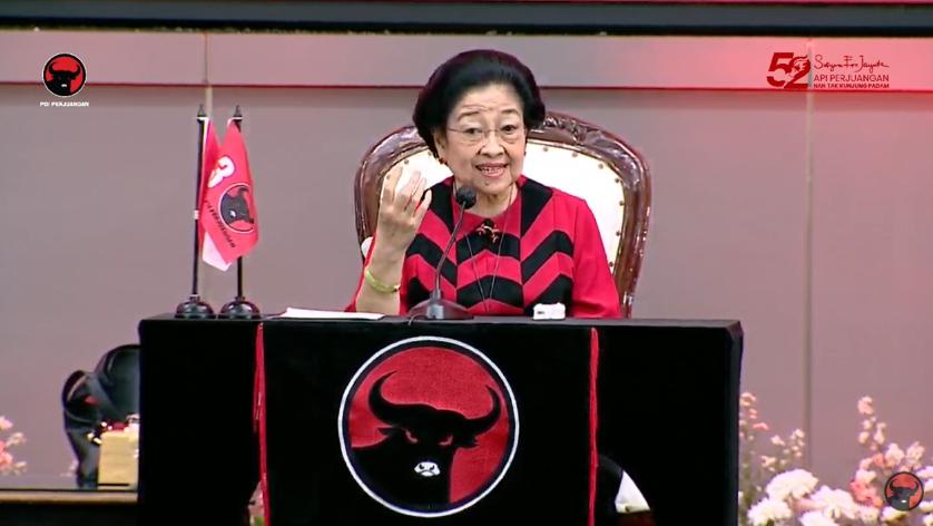 Megawati Anggap Tagline Indonesia Kerja, Indonesia Emas Tak Jelas