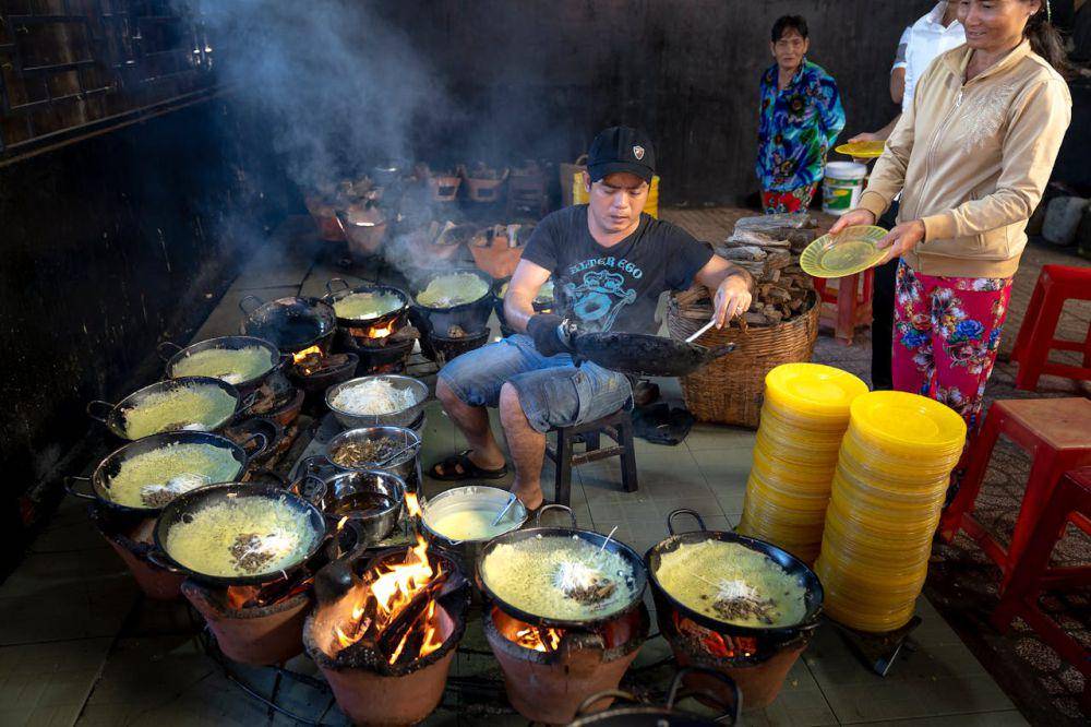 ilustrasi pedagang makanan (pexels.com/Quang Nguyen Vinh)