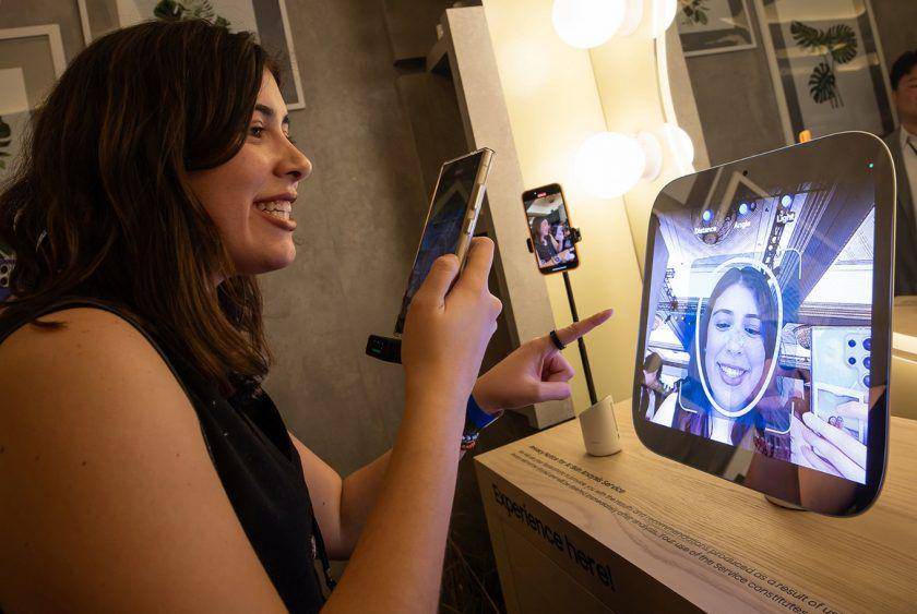 Samsung Micro LED Beauty Mirror (dok. Samsung)