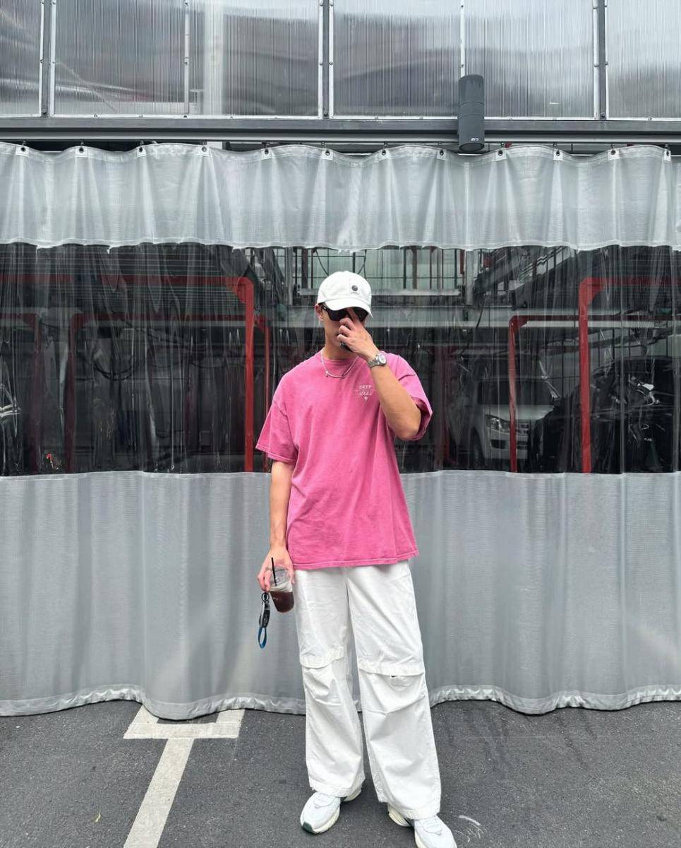 outfit soft boy ala Nine Naphat (instagram.com/naphat_nine)