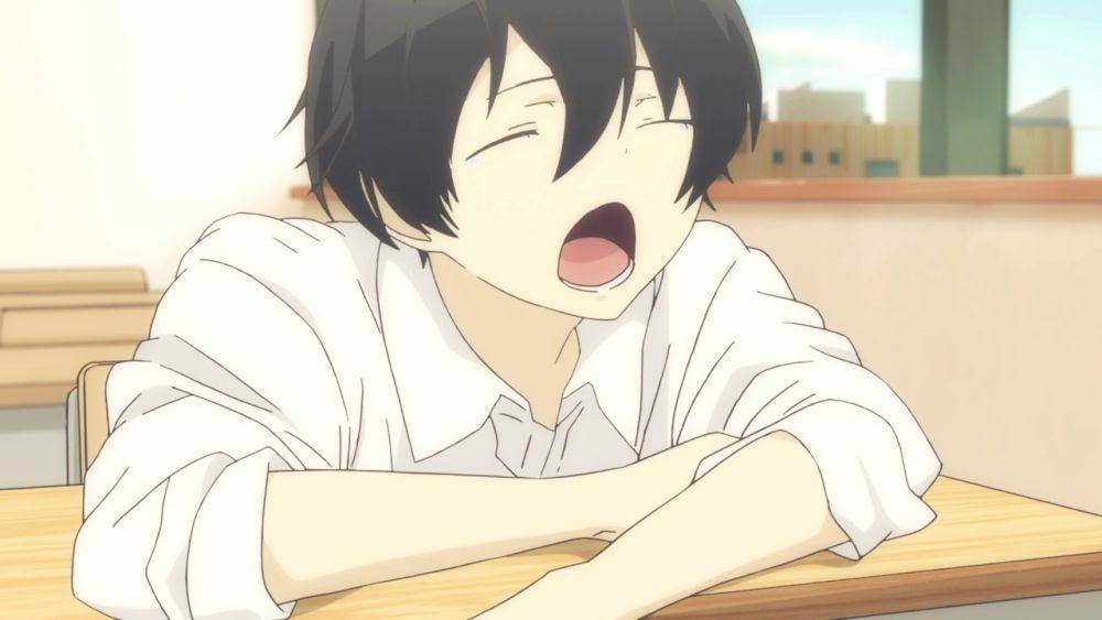 cuplikan anime Tanaka-Kun Is Always Listless (dok. SILVER LINK./Tanaka-Kun Is Always Listless)