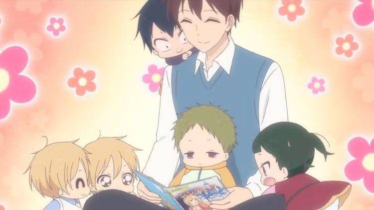 cuplikan anime School Babysitters (dok. Brain's Base/School Babysitters)