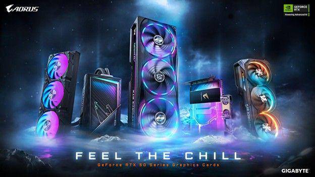 GIGABYTE Meluncurkan Kartu Grafis NVIDIA GeForce RTX 50 Series!