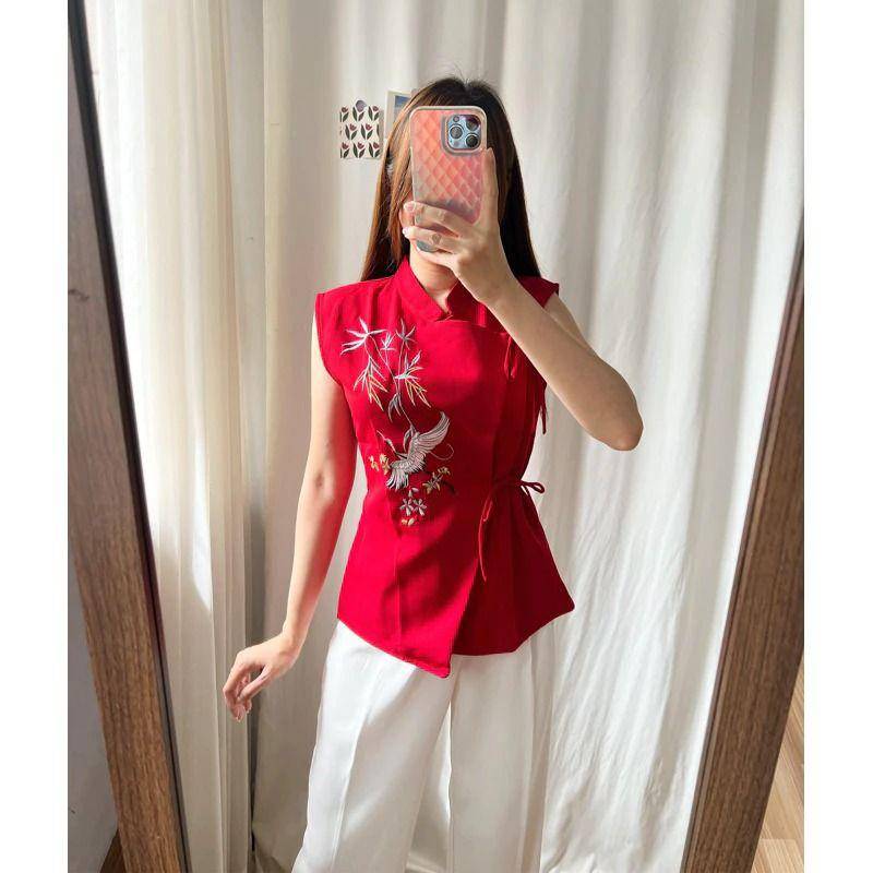 rekomendasi baju imlek (shopee.co.id/sellahouse)