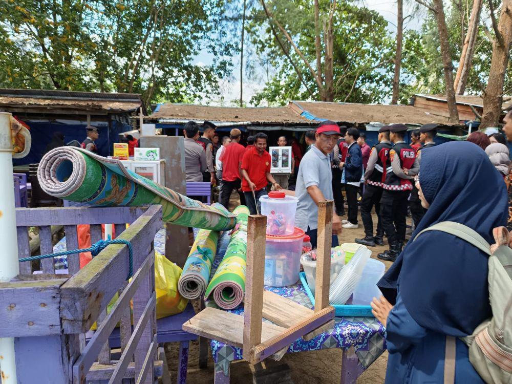 Setelah eksekusi tuntas, CV Luhur Abadi berencana mempercantik kawasan pantai agar lebih menarik bagi wisatawan. (IDN Times/Erik Alfian)
