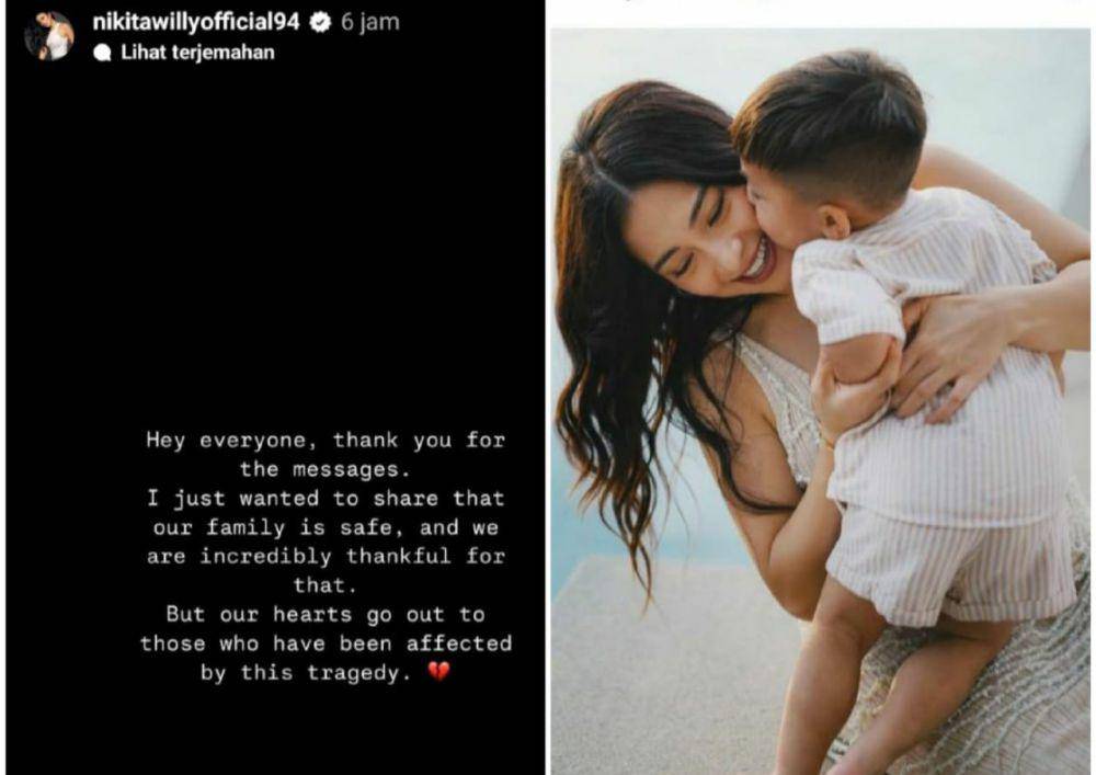 Nikita Willy ungkap kondisi usai kebakaran LA (instagram.com/nikitawillyofficial94)