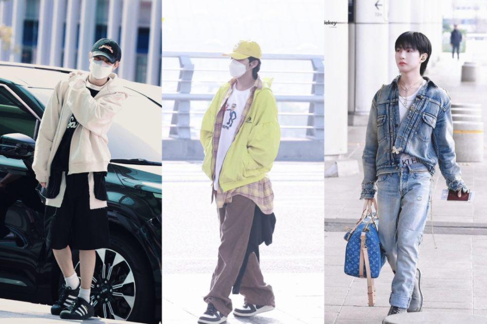 8 Gaya Airport Fashion ala Renjun NCT, Bisa Disontek untuk Traveling