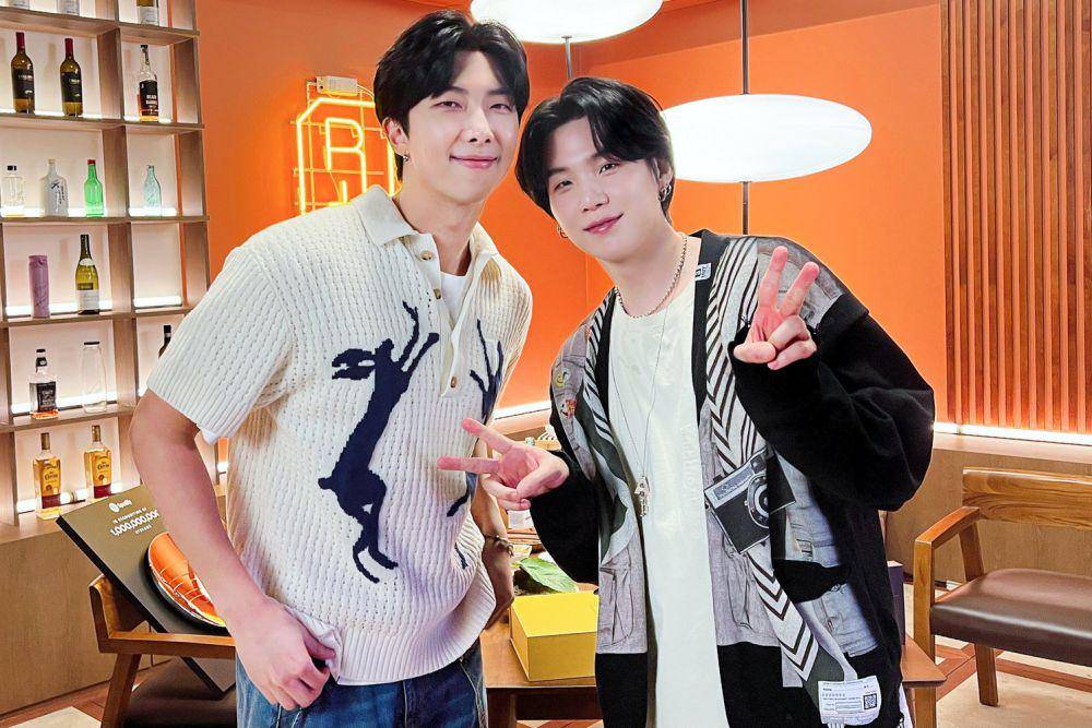 RM dan SUGA BTS (twitter.com/bts_bighit)
