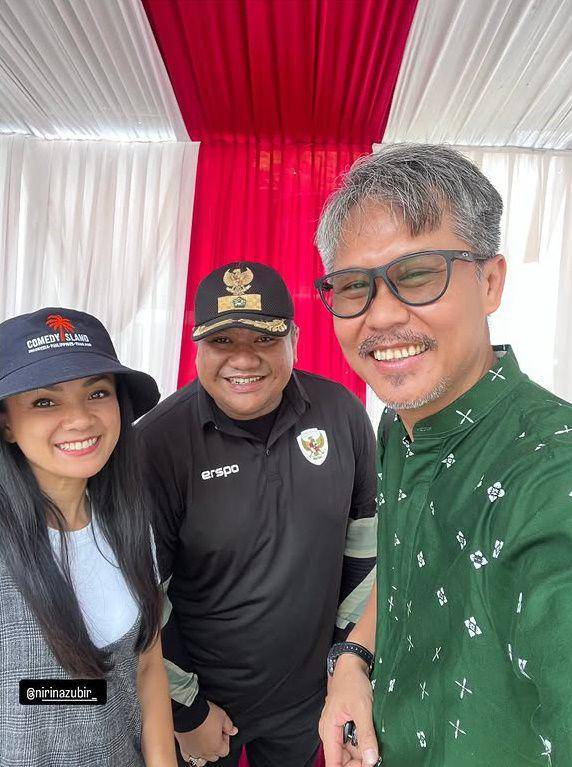 potret suami Nirina Zubir menang pemilihan ketua RT (instagram.com/nirinazubir_)