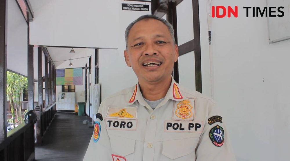Kepala Satpol PP Kota Pontianak, Ahmad Sudiyantoro. (IDN Times/Teri).