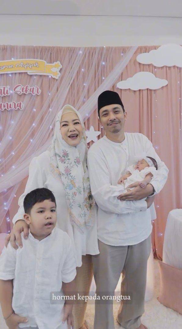potret akikah anak kedua Risa Saraswati (instagram.com/risa_saraswati)