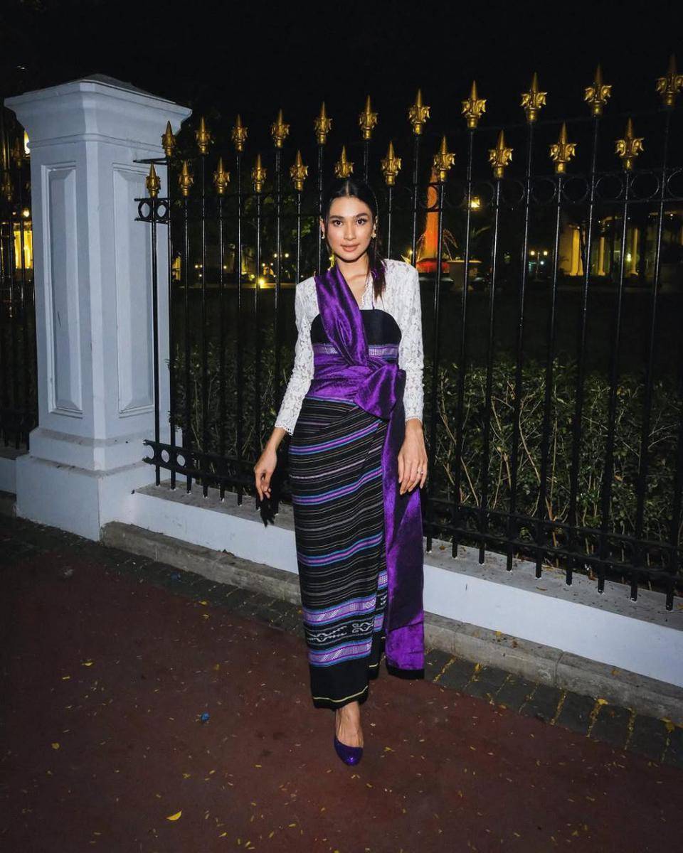 inspirasi outfit kondangan ala Mikha Tambayong (instagram.com/miktambayong)