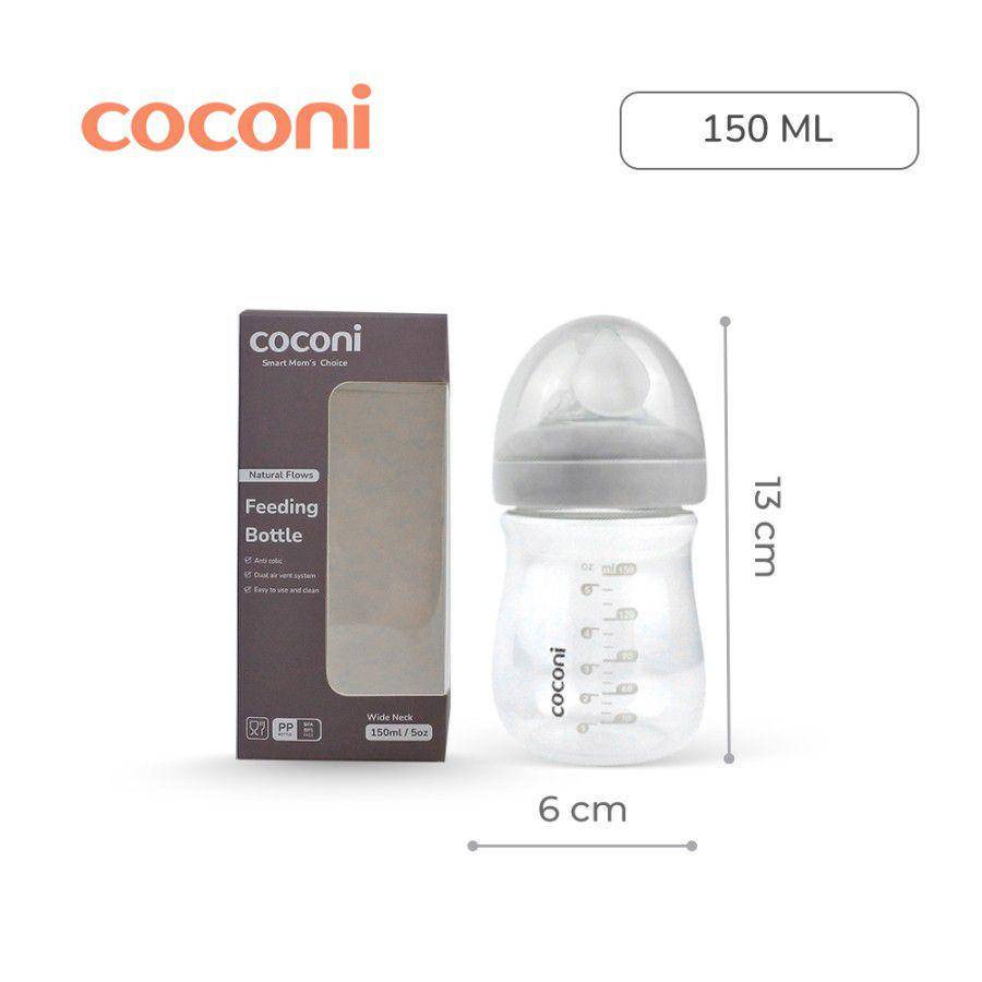 Coconi Wide-neck Baby Bottle (tokopedia.com/Coconi Baby Official Indonesia)