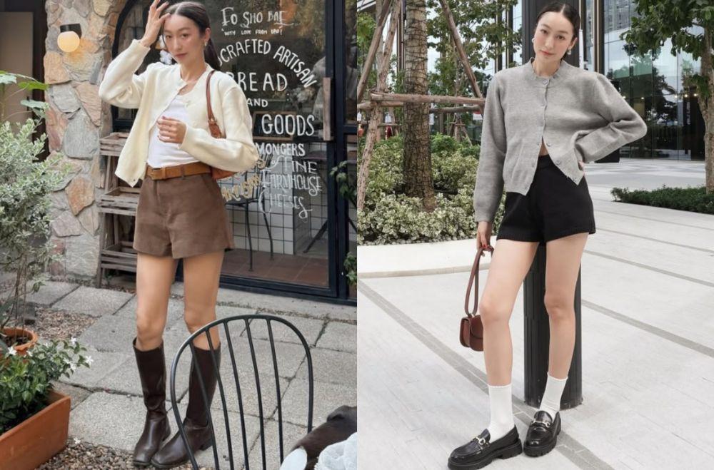 10 Ide Padu Padan Celana Pendek ala Annett Anthonsen, Comfy Abis!