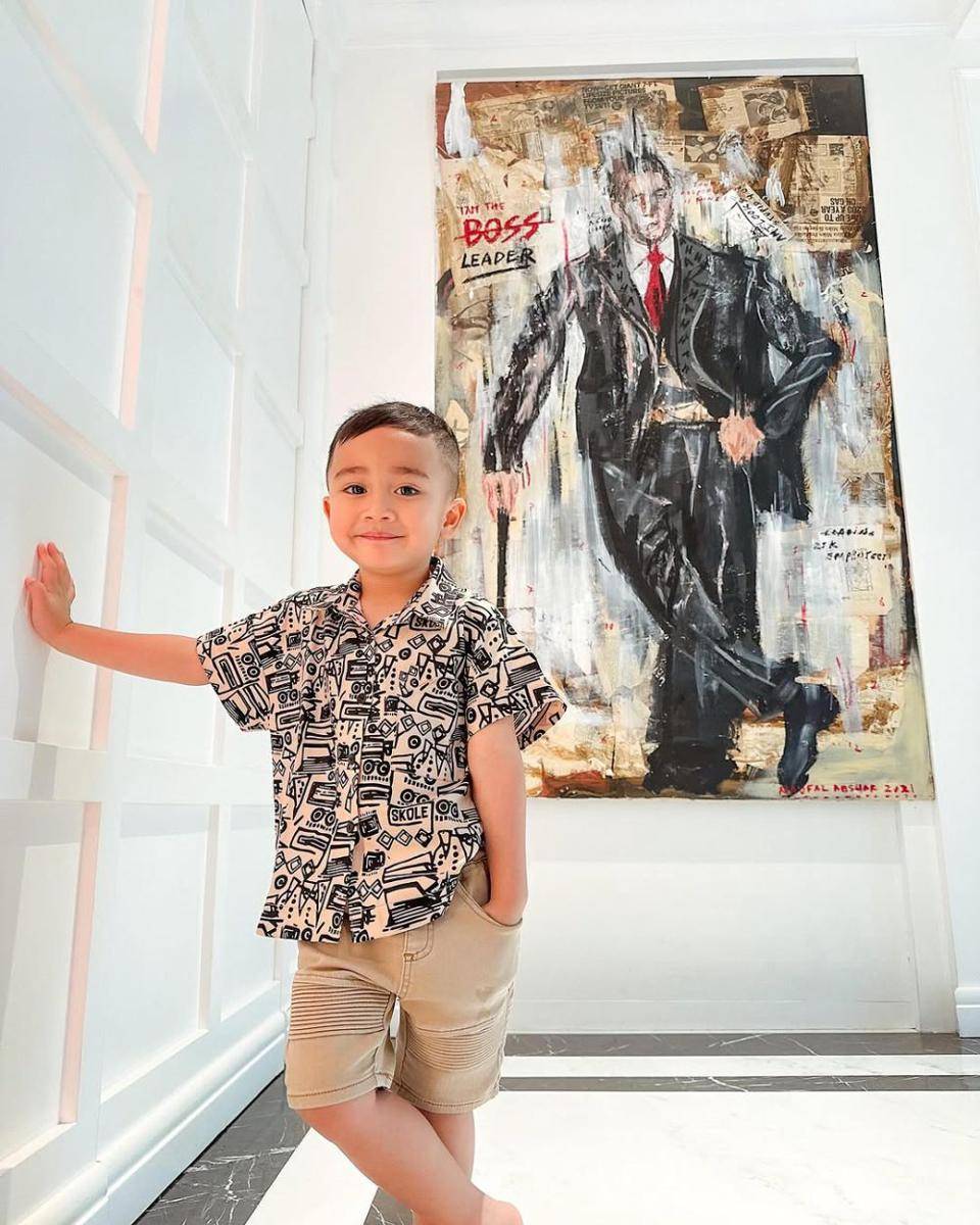 Cipung bergaya mirip Raffi Ahmad (instagram.com/raffinagita1717)