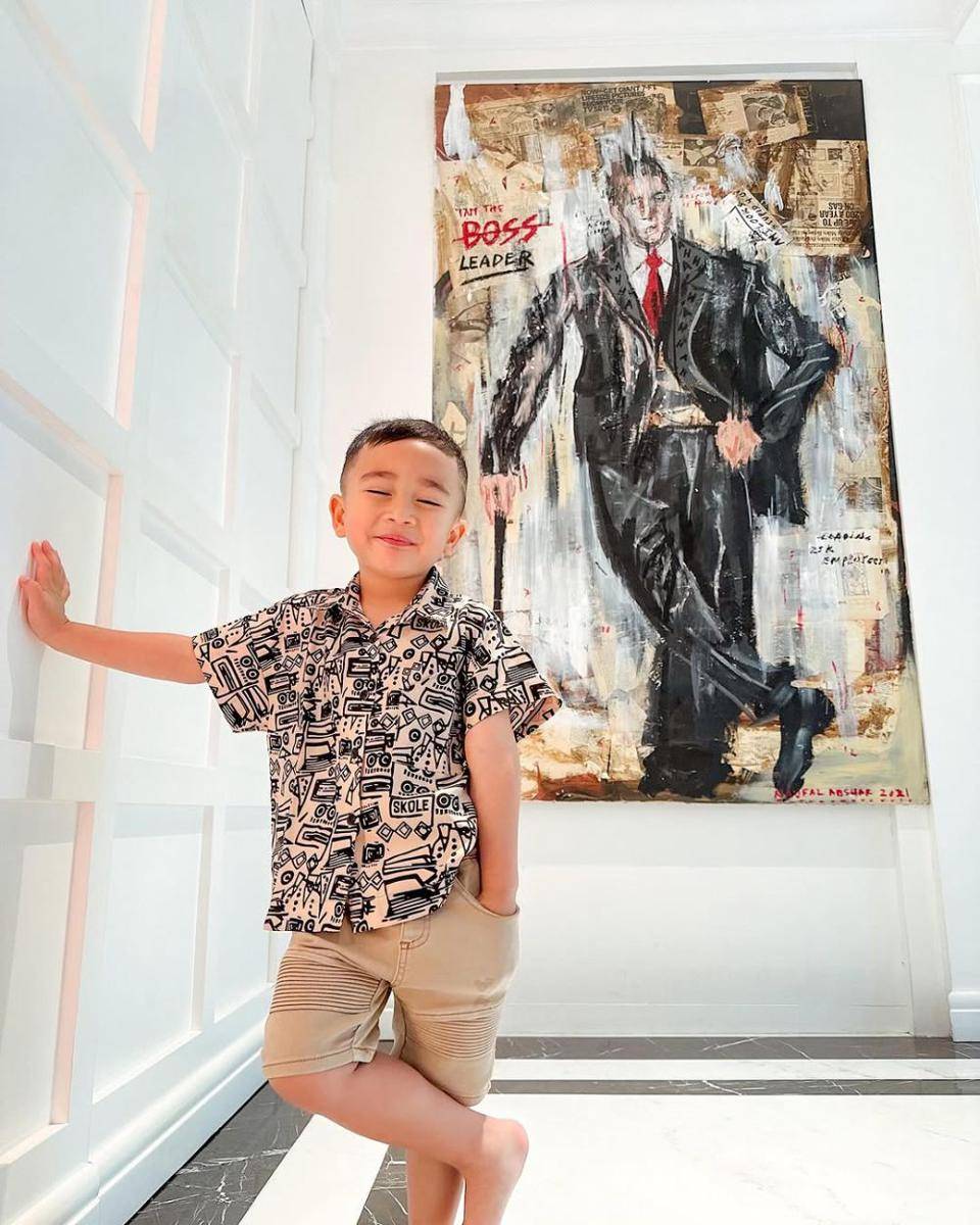 Cipung bergaya mirip Raffi Ahmad (instagram.com/raffinagita1717)