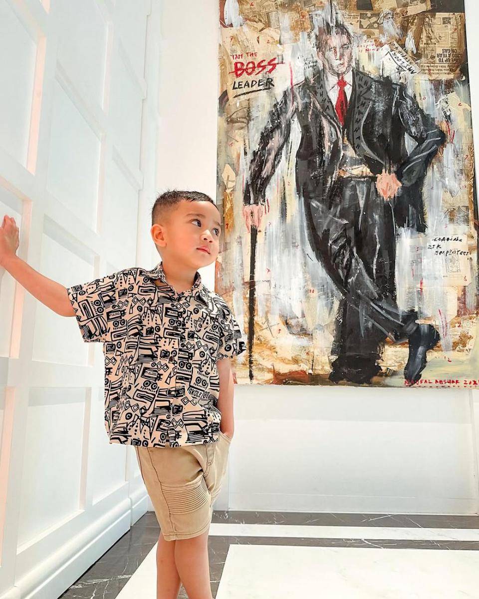 Cipung bergaya mirip Raffi Ahmad (instagram.com/raffinagita1717)