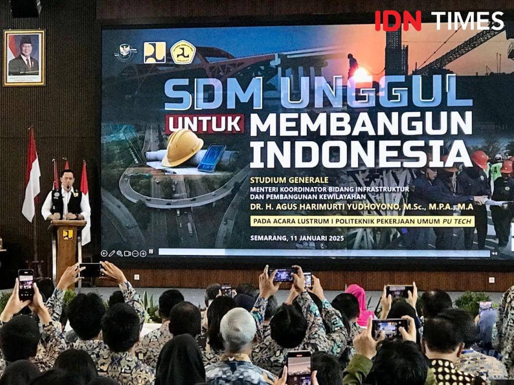 AHY Tantang Mahasiswa Politeknik PU jadi Tulang Punggung Infrastruktur