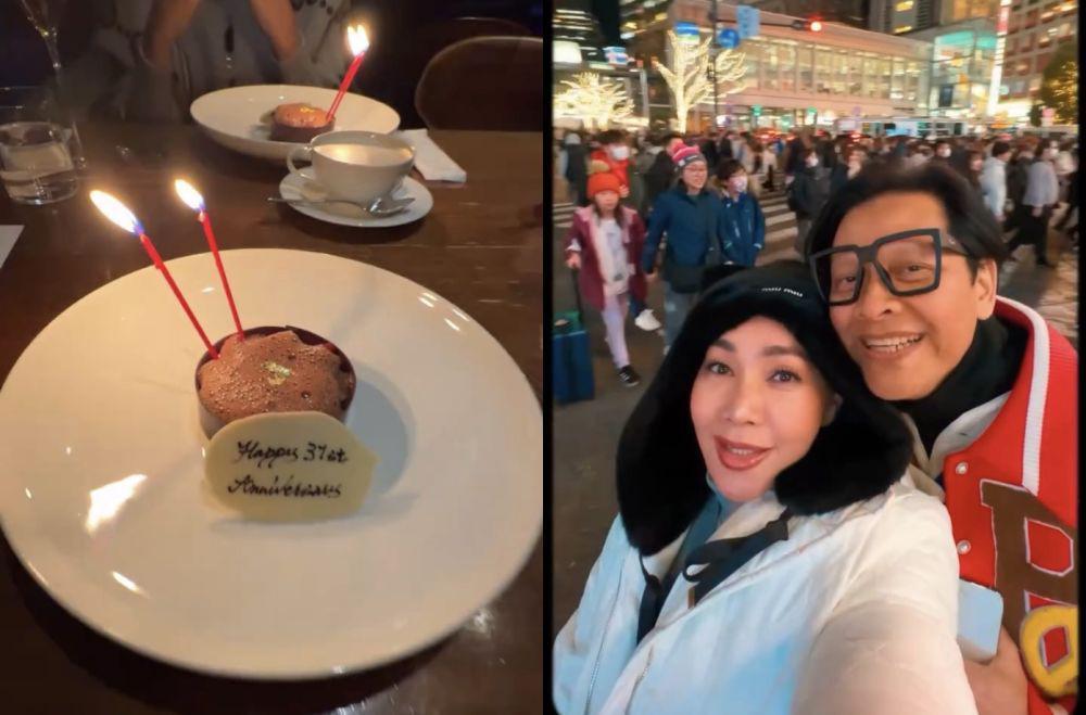 7 Momen Armand Maulana-Dewi Gita Rayakan 31 Tahun Pernikahan di Jepang