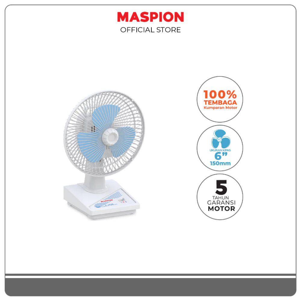 Maspion Kipas Angin Meja F-15 DA (shoppe.co.id/Maspion Official Shop)