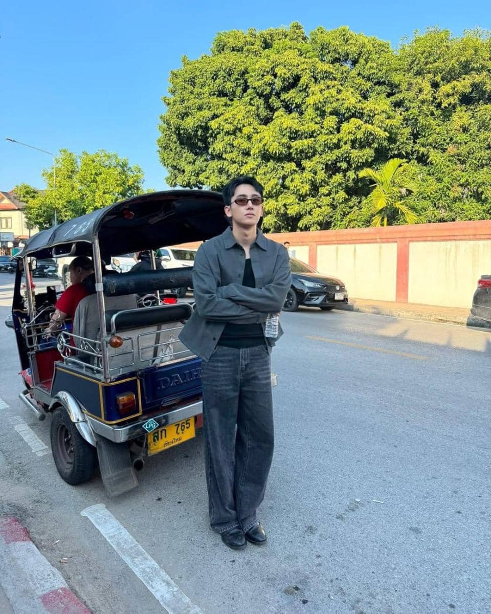 outfit layering ala Title Kirati (instagram.com/titlekrt)