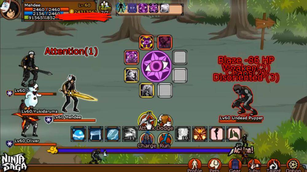 cuplikan Ninja Saga (dok. Emagist Entertainment/Ninja Saga)