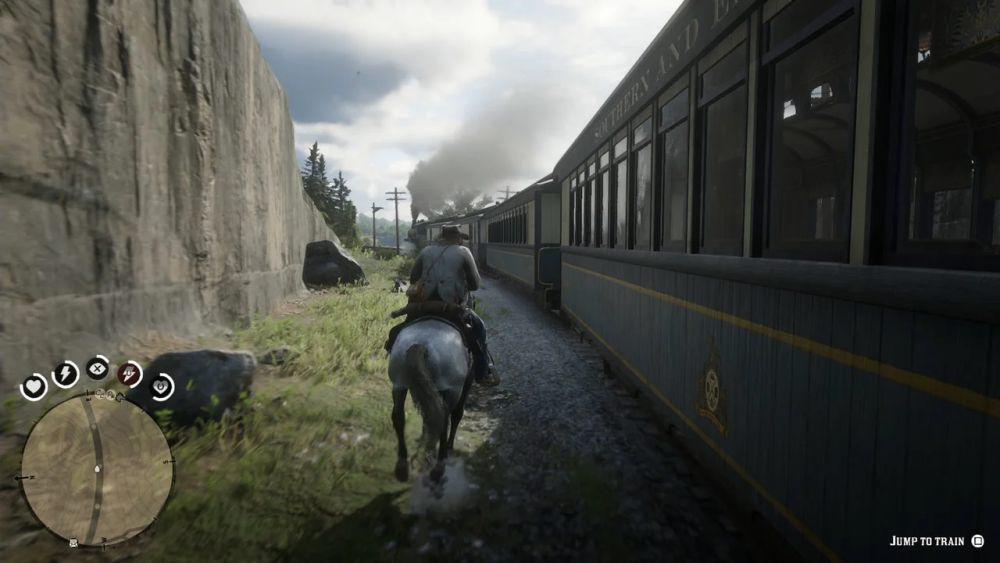 Cara Merampok Kereta Api Tanpa Buron di Red Dead Redemption 2