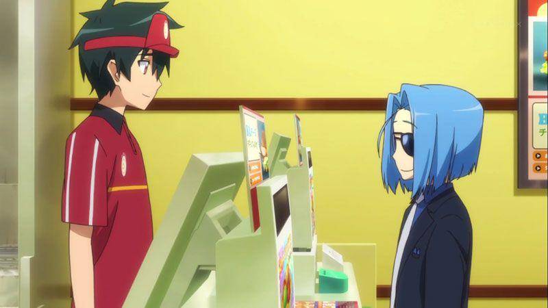 cuplikan dari anime The Devil is a Part-Timer! (2013) (dok. WHITE FOX/The Devil is a Part-Timer!)