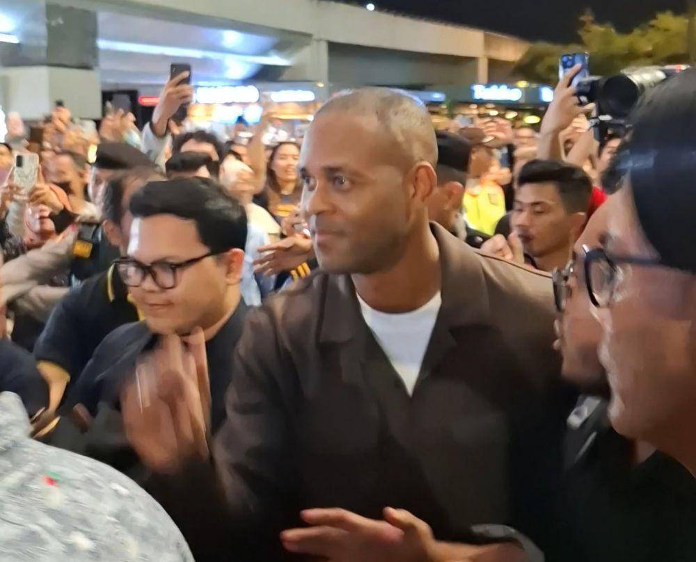 Patrick Kluivert ketika tiba di Indonesia. (Dok. Istimewa)
