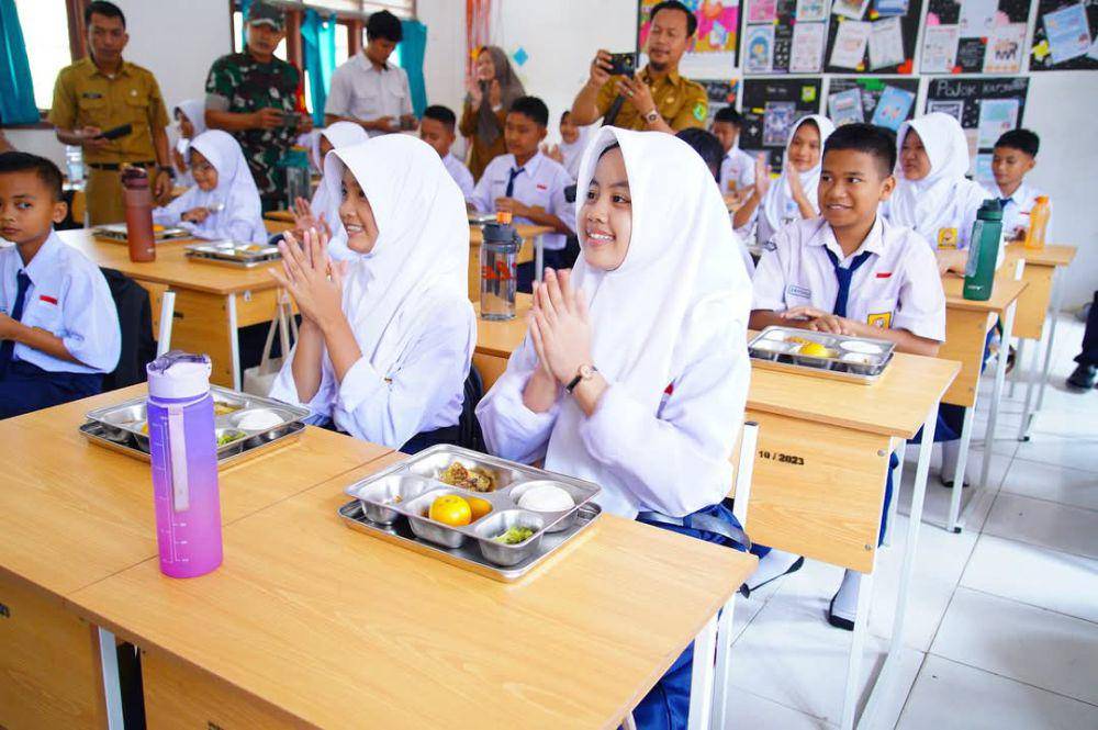 Program MBG di Muba. (Dok. Pemkab Muba)