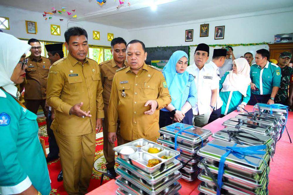 Program MBG di Muba. (Dok. Pemkab Muba)