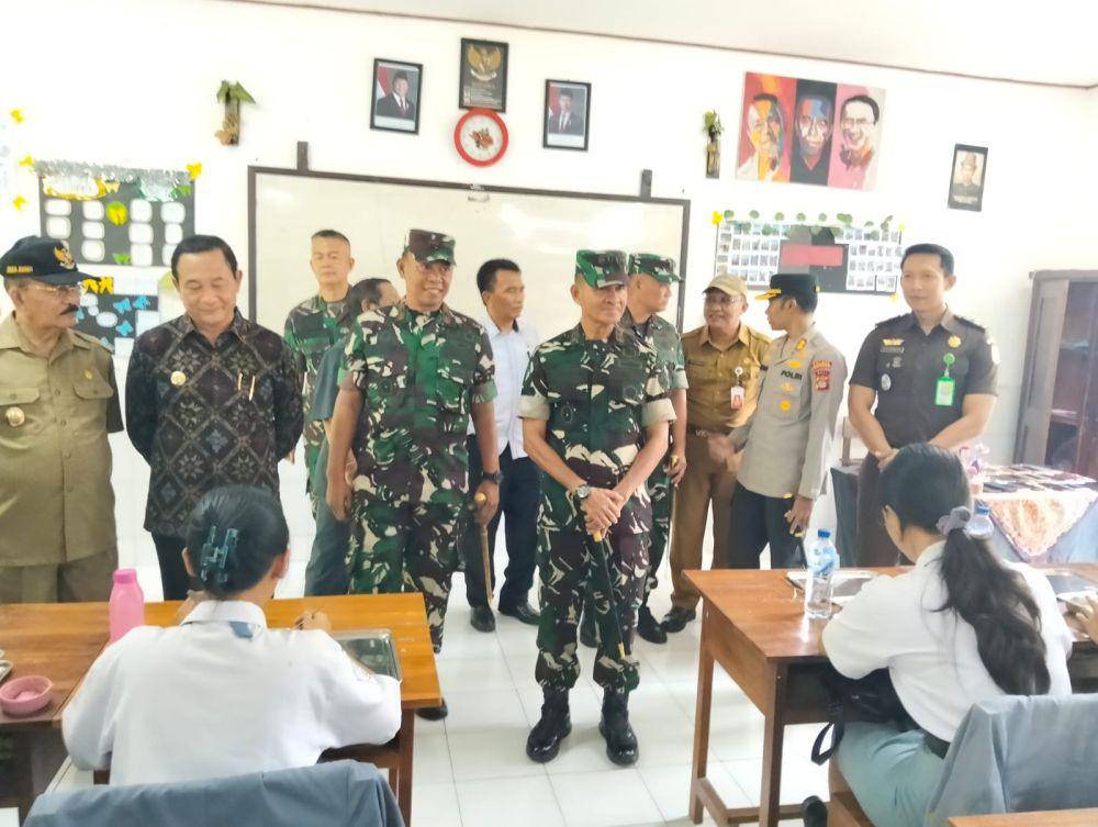 Pemantauan Program MBG di Kabupaten Karangasem (Dok.IDN Times/ Kodam Udayana)