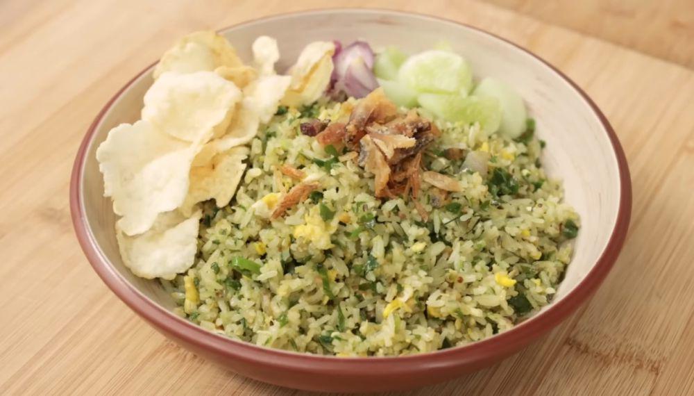 Resep Nasi Goreng Cabe Ijo Ikan Asin yang Rasanya Sedap Abis