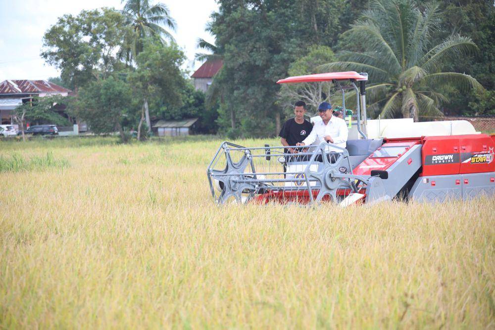 Kunjungan Wakil Menteri Pertanian (Wamentan), Sudaryono ke Sumatra Selatan (Sumsel). (dok. Kementan)