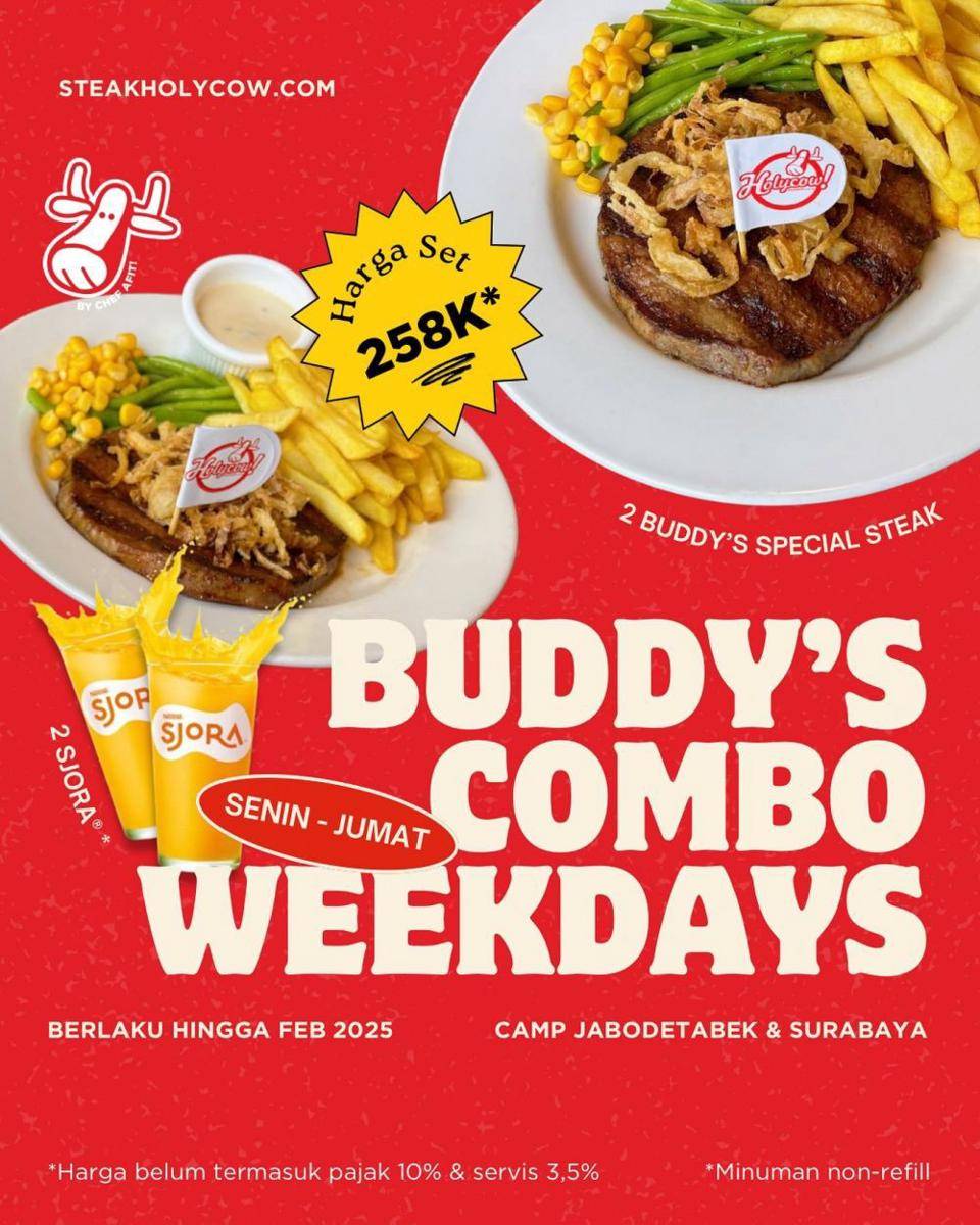 Promo Holycow Steak Januari 2025 (instagram.com/steakholycow)