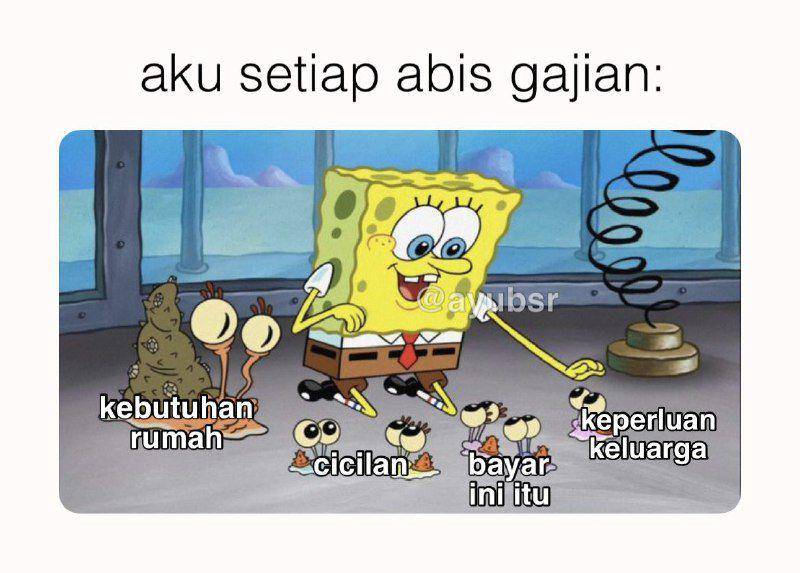 Meme Saat Hidup Dipenuhi Hal yang Bikin Overthinking (x.com/ayubsr)