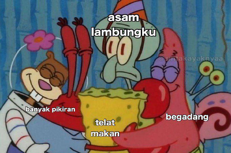 Meme Saat Hidup Dipenuhi Hal yang Bikin Overthinking (x.com/sintakayaknyaa)