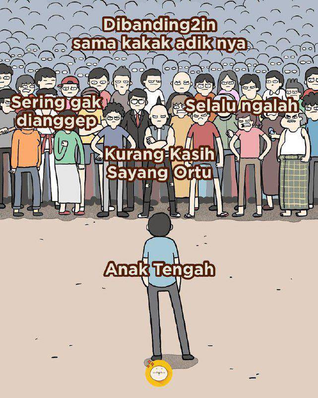 Meme Saat Hidup Dipenuhi Hal yang Bikin Overthinking (x.com//txtdrnaktengah_)