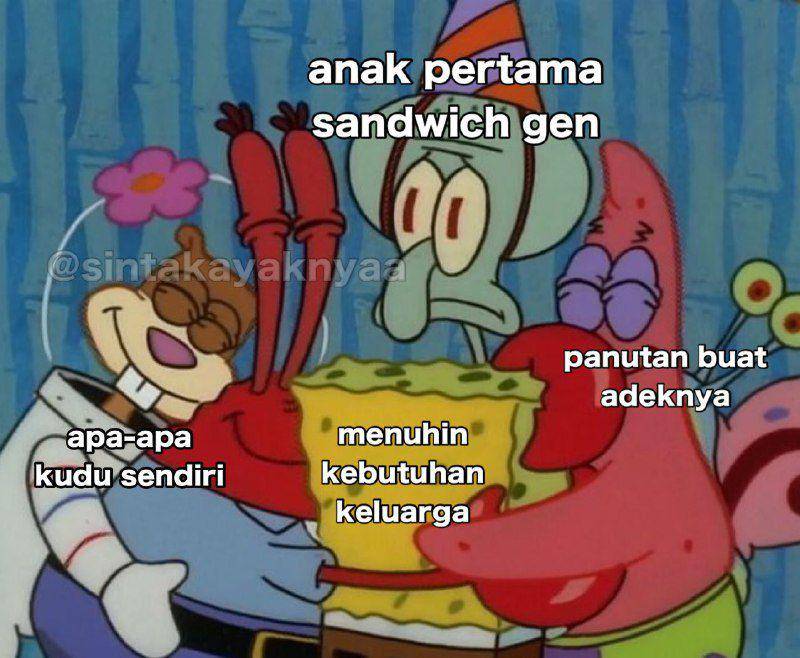 Meme Saat Hidup Dipenuhi Hal yang Bikin Overthinking (x.com/sintakayaknyaa)