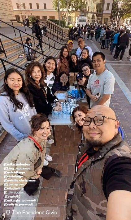 potret Cinta Kuya bagikan bantuan (instagram.com/dd.yansens)