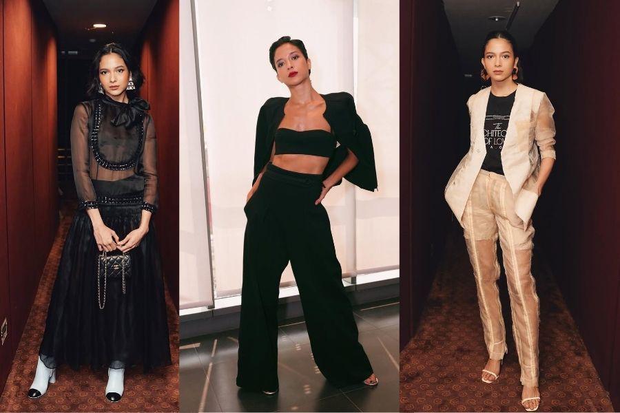 8 Inspirasi Outfit Parisian Chic ala Putri Marino, Aura Mahal!