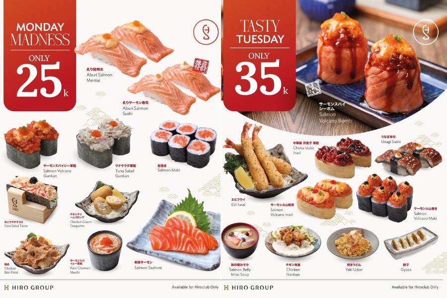 Promo Sushi Hiro Januari 2025 (instagram.com/sushihiro_id)
