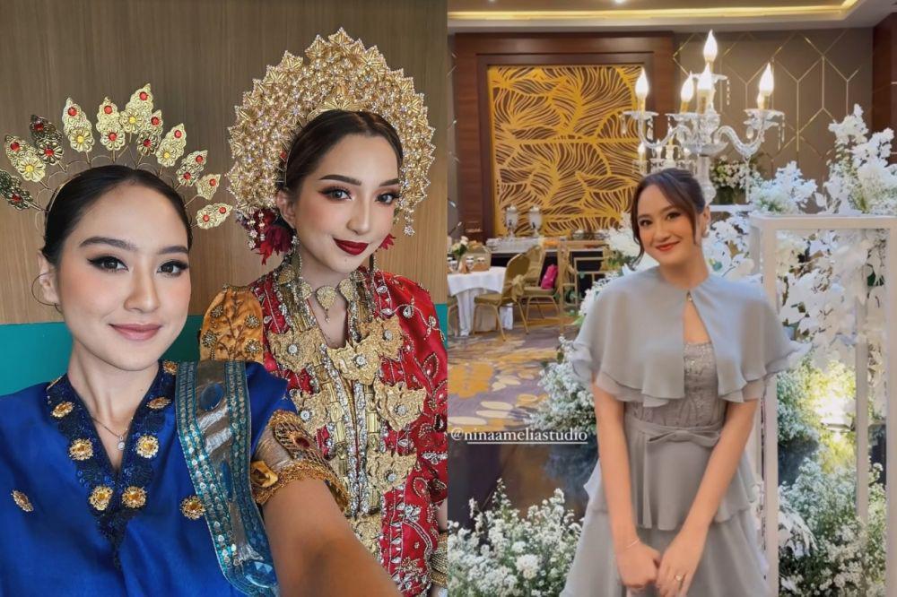 7 Potret Salshabilla Adriani Jadi Bridesmaid di Pernikahan Diva Alatas