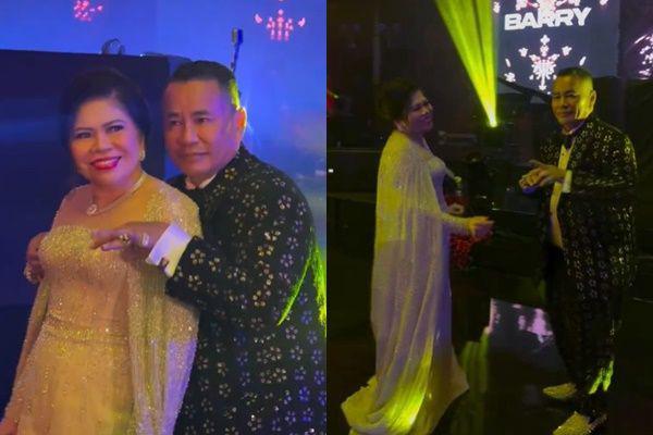 7 Potret Mesra Hotman Paris dan Istri di After Party Frank Hutapea