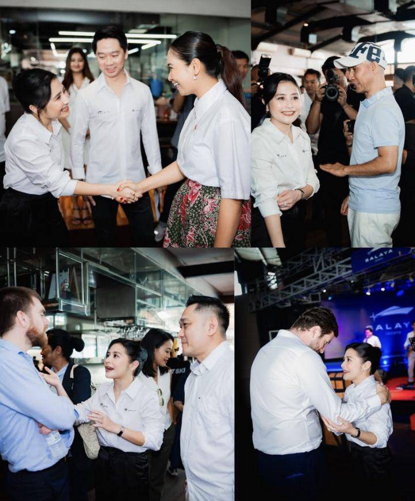 potret grand launching bisnis sewa yacht milik Prilly Latuconsina dan Kevin Sanjaya (Instagram.com/prillylatuconsina96)