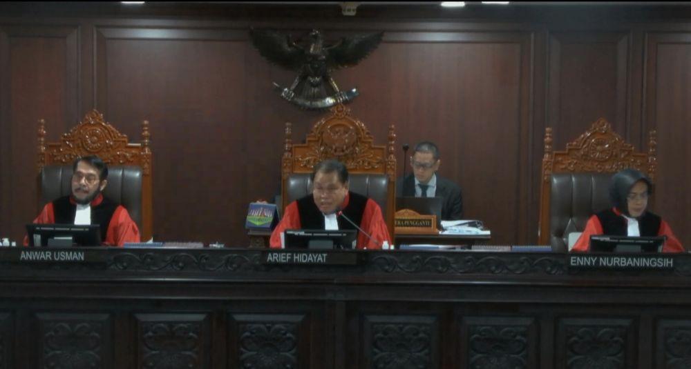 Hakim MK Anwar Usman Kini Sudah Sehat, Hadiri Sidang di MK