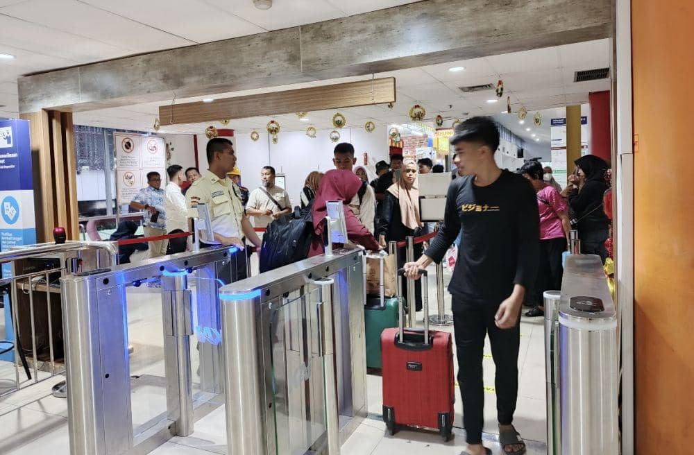 Suasana stasiun Kereta Api di Medan (Dok. Tim Humas KAI Medan)
