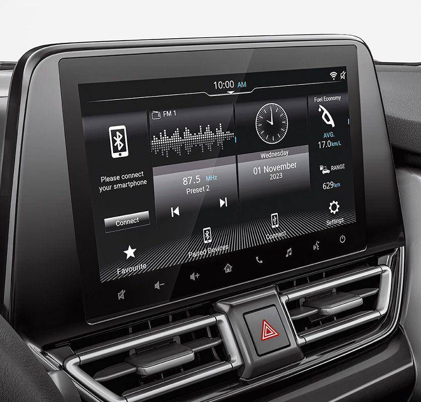 potret head unit Suzuki Fronx (globalsuzuki.com)