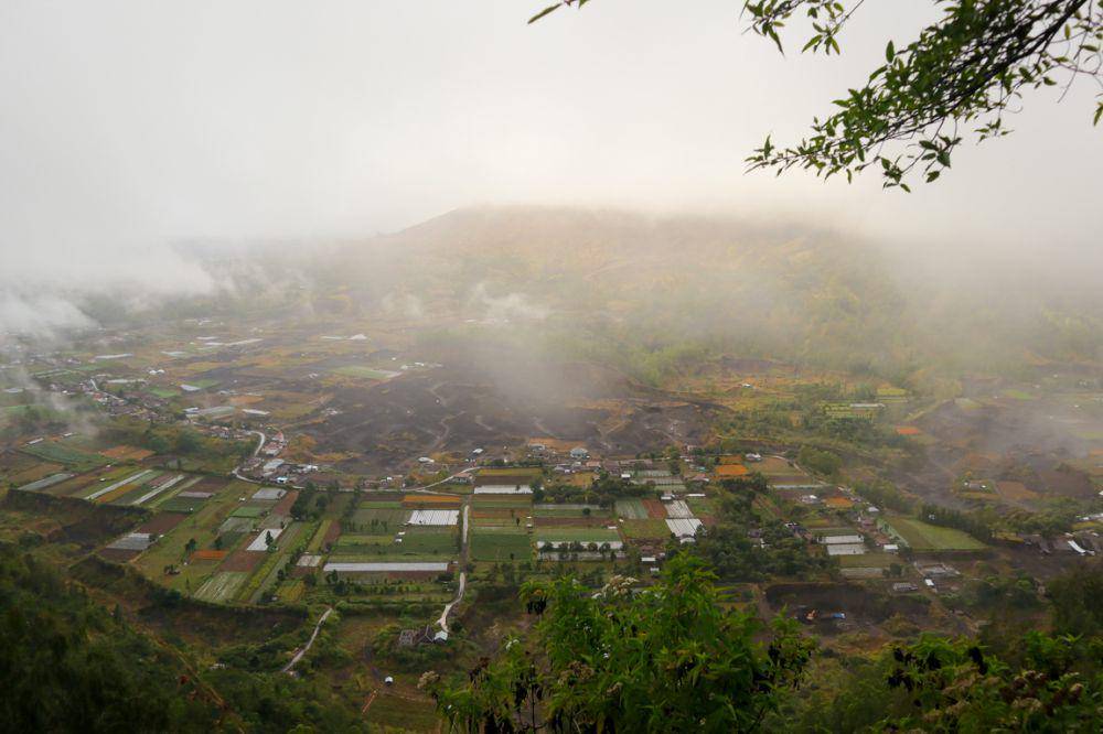 pemandangan alam Desa Pinggan, Kintamani (dok.pribadi/Natalia Indah)
