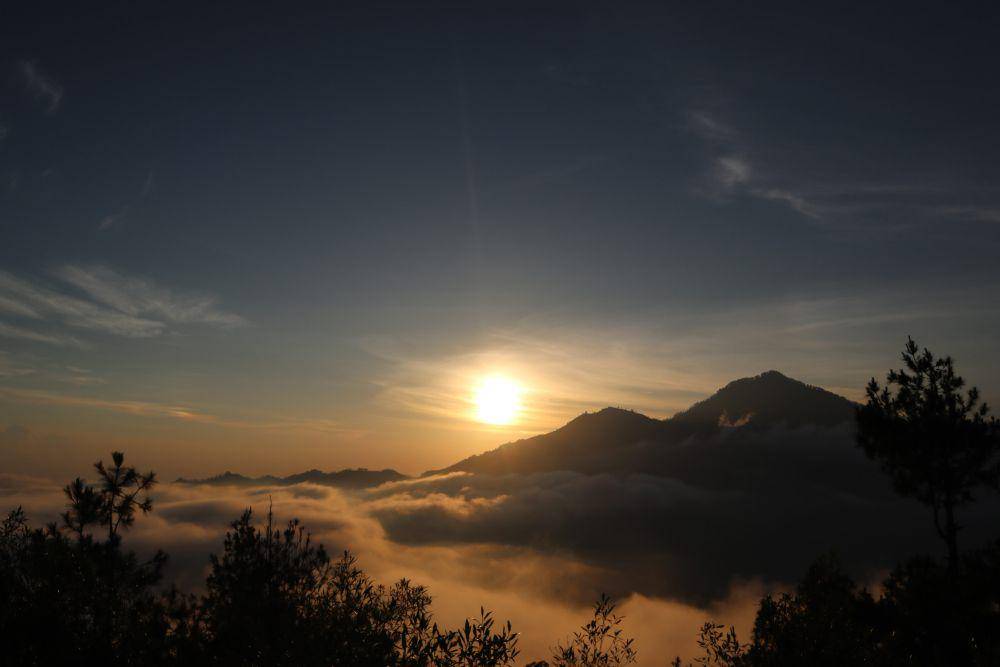 sunrise di Gunung Batur (dok.pribadi/Natalia Indah)